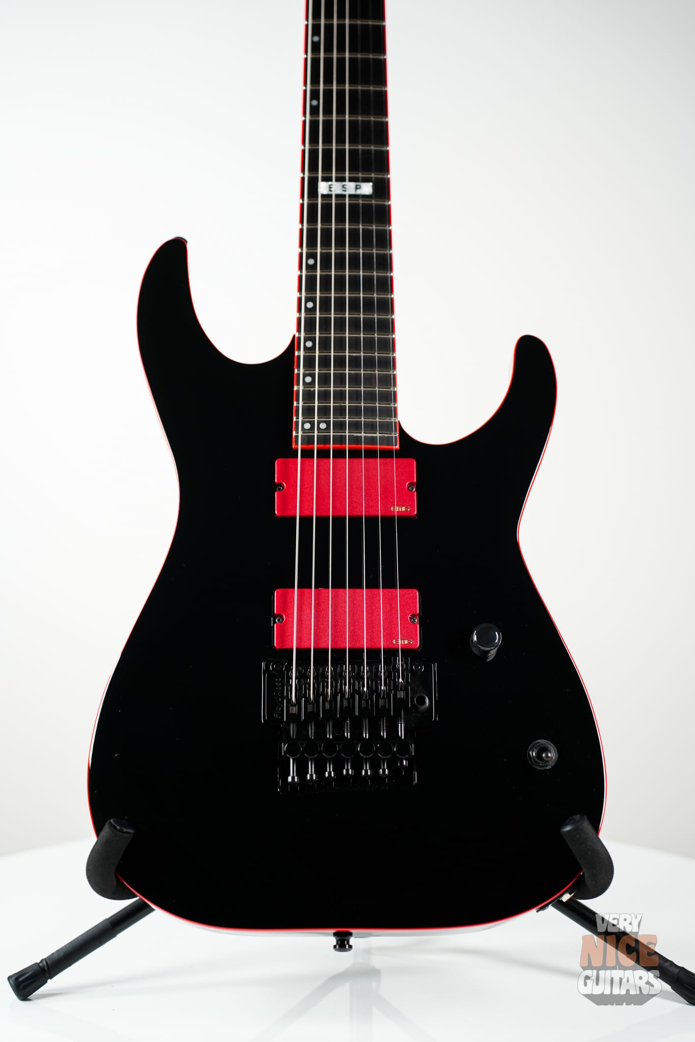 ESP E-II M-II 7 Black and Red limited