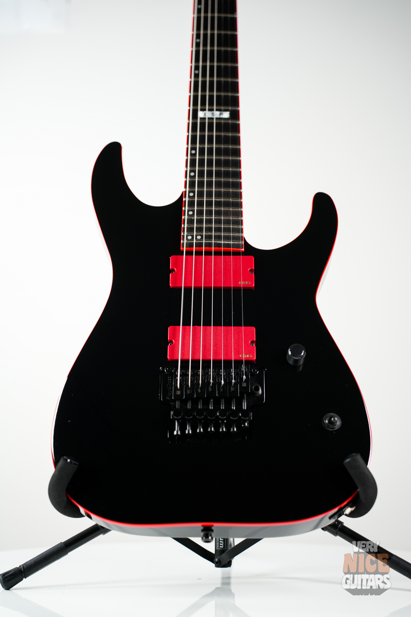 ESP E-II M-II 7 Black and Red limited