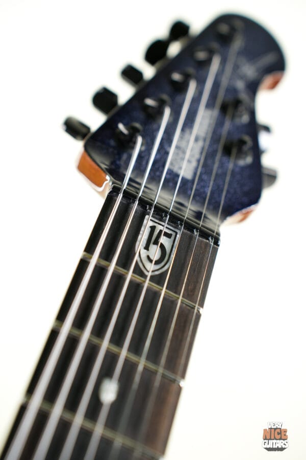 Ernie Ball Music Man JP15-7 Eclipse Sparkle - Image 15