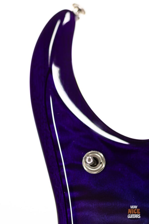 Ernie Ball Music Man JP15 Blueberry Burst Quilt - Image 5