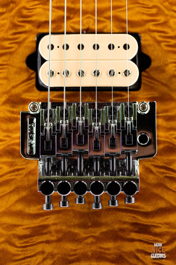 Ernie Ball Music Man BFR Axis Double Trouble Guitar, Quilt Maple Top and Back - Image 3