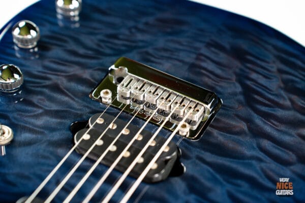 Ernie Ball Music Man JP15 Blueberry Burst Quilt - Image 3