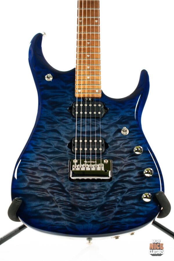 Ernie Ball Music Man JP15 Blueberry Burst Quilt