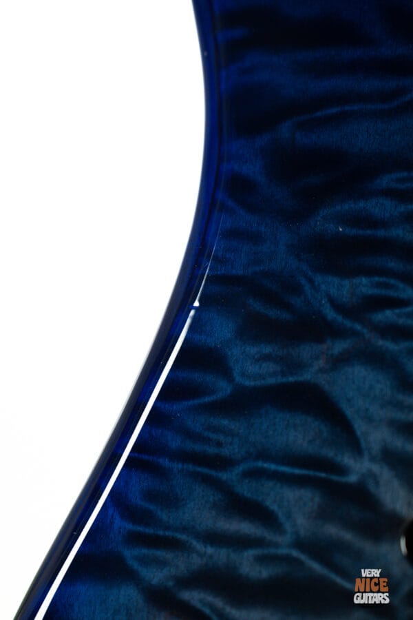 Ernie Ball Music Man JP15 Blueberry Burst Quilt - Image 16