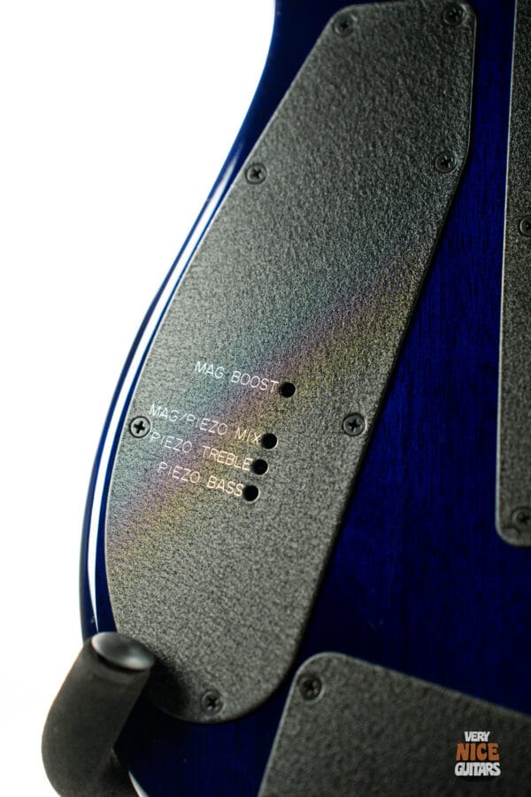 Ernie Ball Music Man JP15 Blueberry Burst Quilt - Image 20