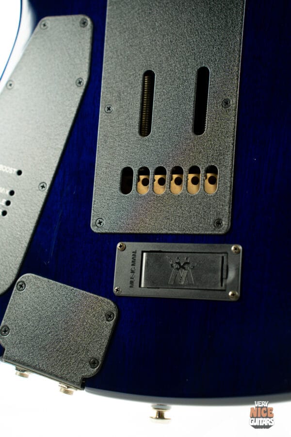 Ernie Ball Music Man JP15 Blueberry Burst Quilt - Image 21