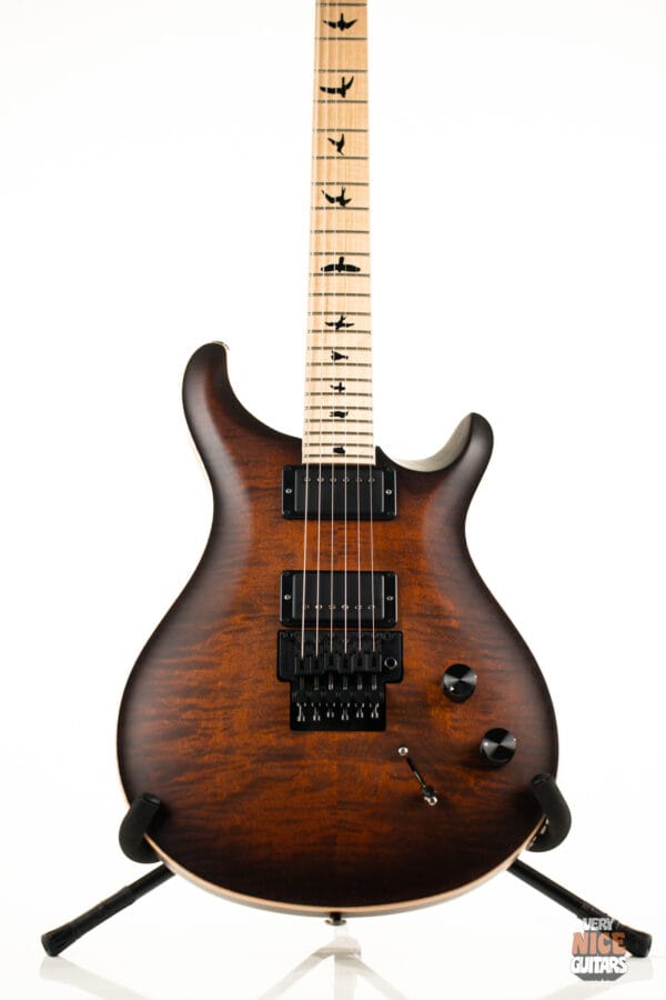PRS DW CE24 “Floyd” Burnt Amber Smokeburst Dustie Waring Signature - Image 2