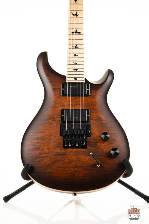 PRS DW CE24 “Floyd” Burnt Amber Smokeburst Dustie Waring Signature - Image 3