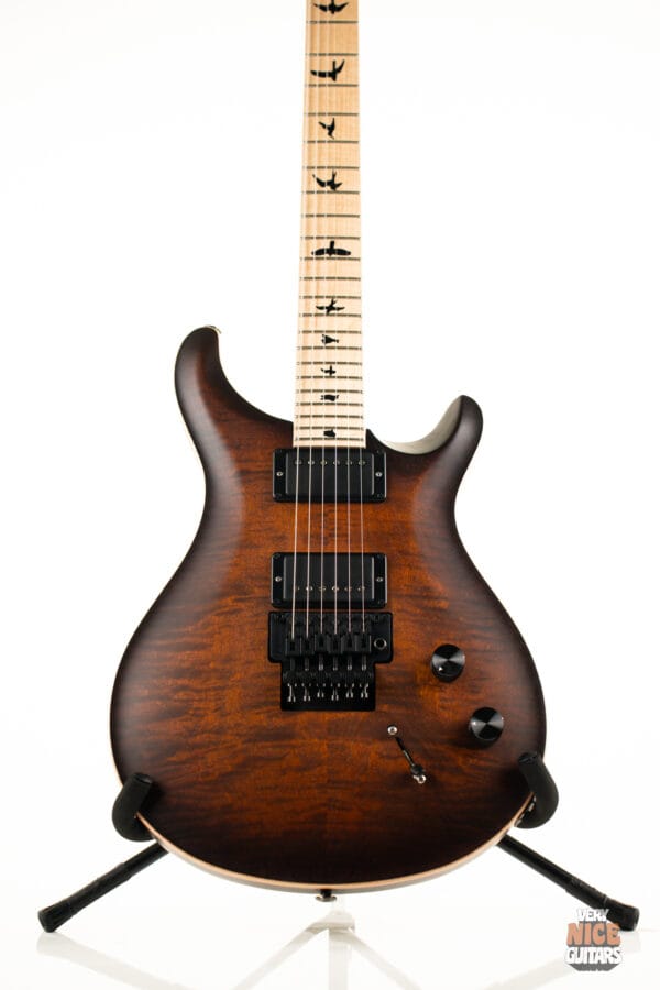 PRS DW CE24 “Floyd” Burnt Amber Smokeburst Dustie Waring Signature - Image 4
