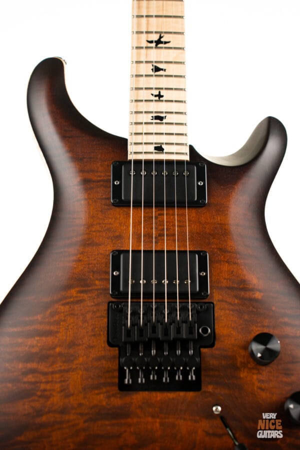 PRS DW CE24 “Floyd” Burnt Amber Smokeburst Dustie Waring Signature - Image 6