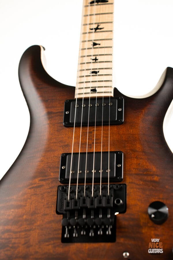 PRS DW CE24 “Floyd” Burnt Amber Smokeburst Dustie Waring Signature - Image 11