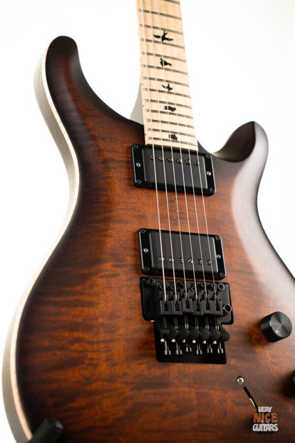 PRS DW CE24 “Floyd” Burnt Amber Smokeburst Dustie Waring Signature - Image 13
