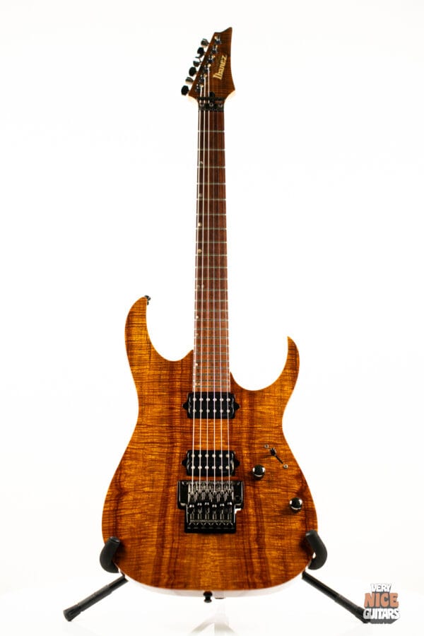 Ibanez Prestige RG2120K Koa Brown - Image 4