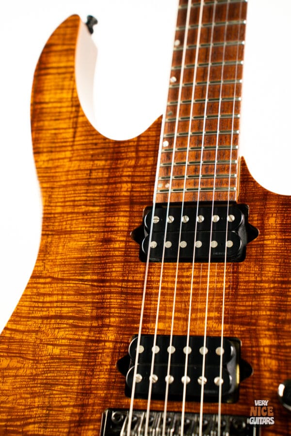 Ibanez Prestige RG2120K Koa Brown - Image 7