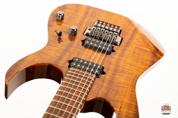 Ibanez Prestige RG2120K Koa Brown - Image 29