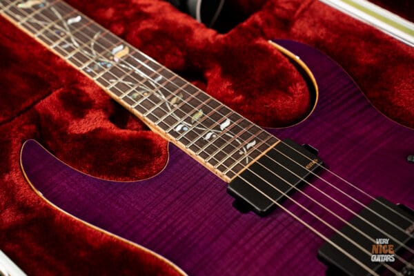 Ibanez J.Custom RG8520ZE Amethyst Purple - Image 28