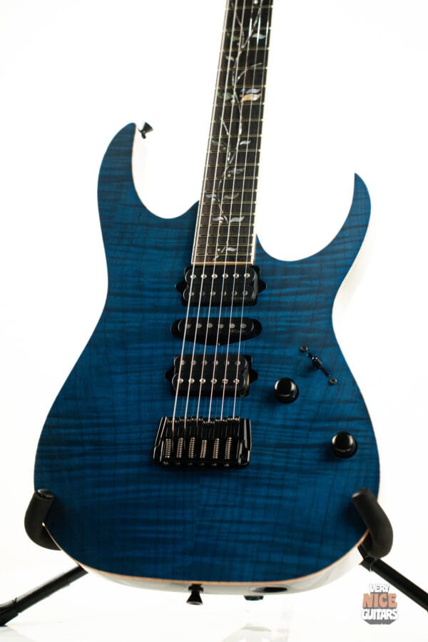 Ibanez J.Custom RG8571-LBE Lapis Blue - Image 7
