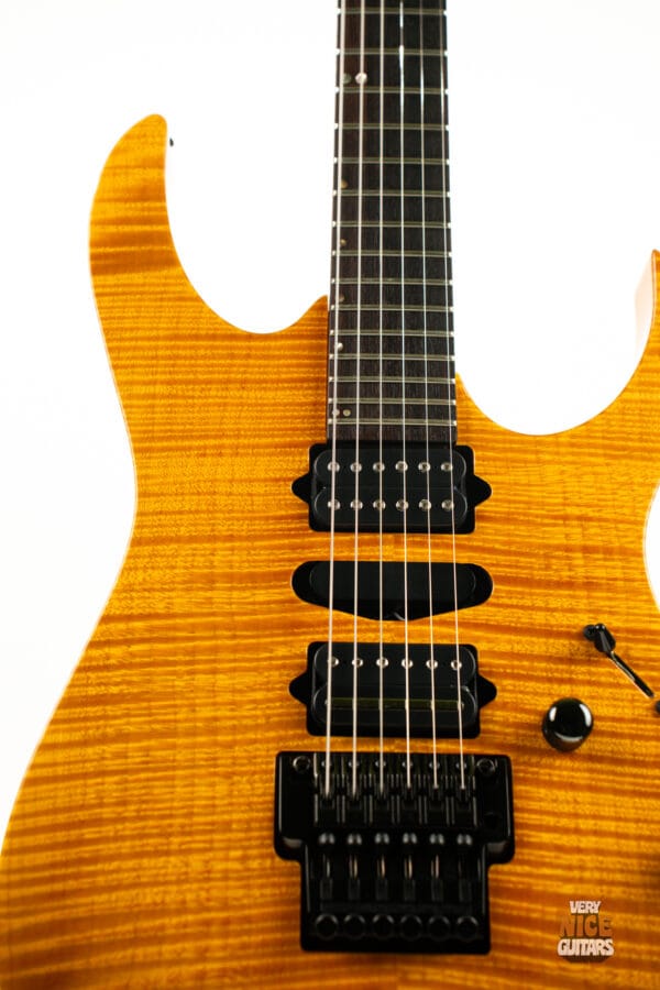 Ibanez J.Custom RG1708 Amber - Image 7