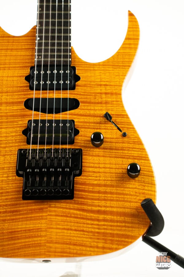 Ibanez J.Custom RG1708 Amber - Image 8