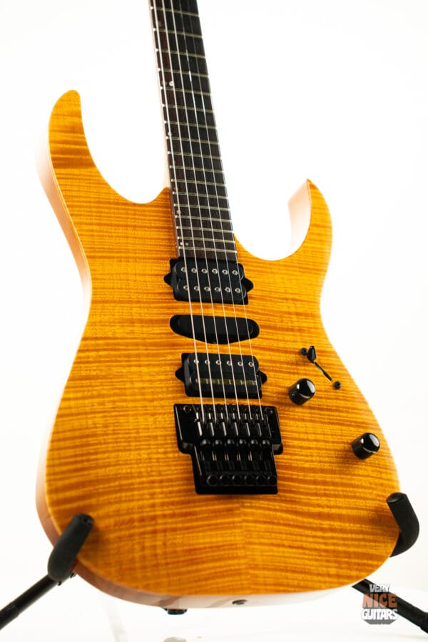 Ibanez J.Custom RG1708 Amber - Image 10