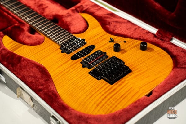 Ibanez J.Custom RG1708 Amber - Image 30