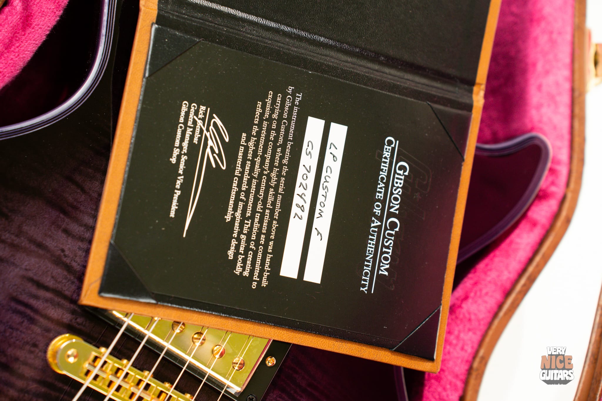 Gibson Les Paul Custom Purple Widow - Image 23