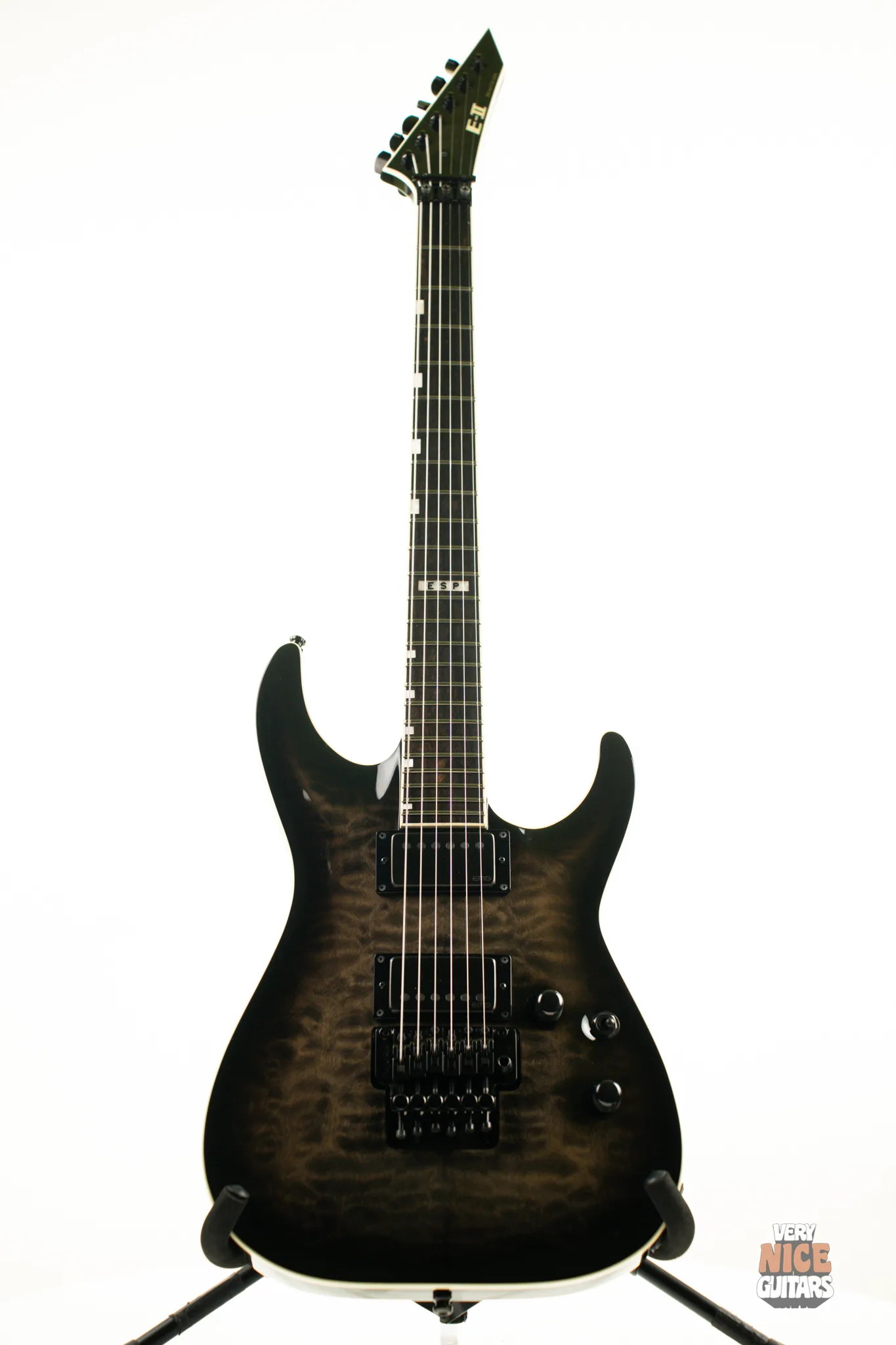 ESP E-II HORIZON FR-II See Thru Black Sunburst – Very Nice Guitars
