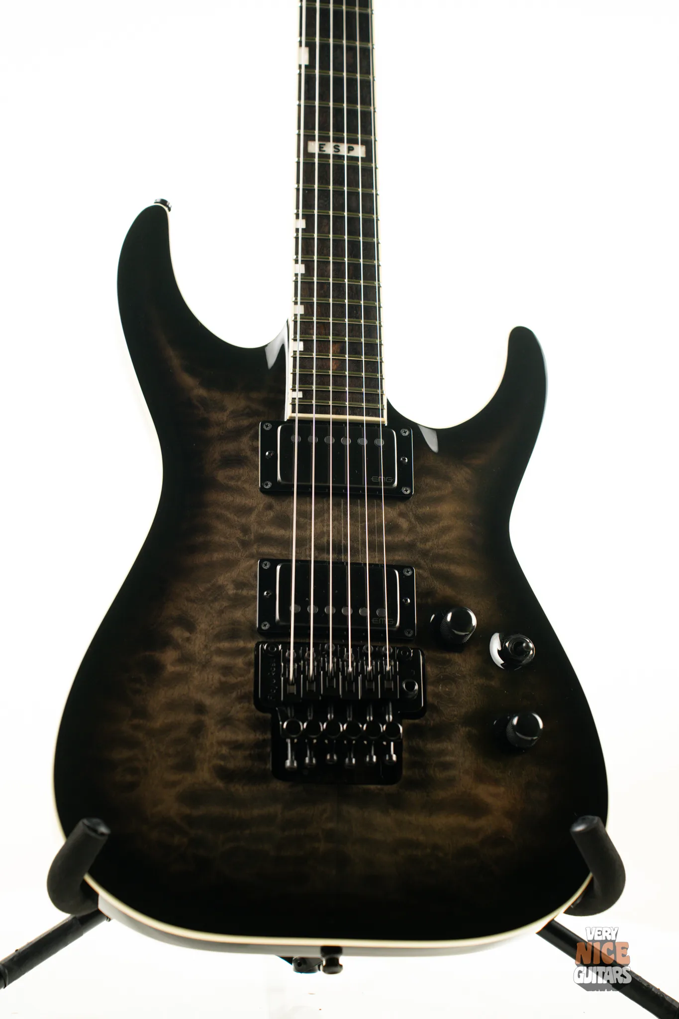 ESP E-II HORIZON FR-II See Thru Black Sunburst – Very Nice Guitars
