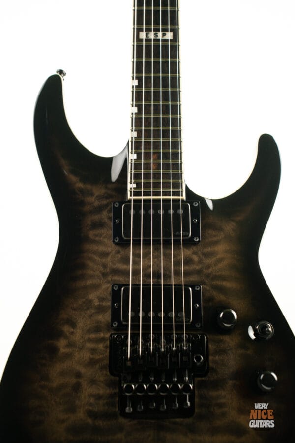 ESP E-II HORIZON FR-II See Thru Black Sunburst - Image 5