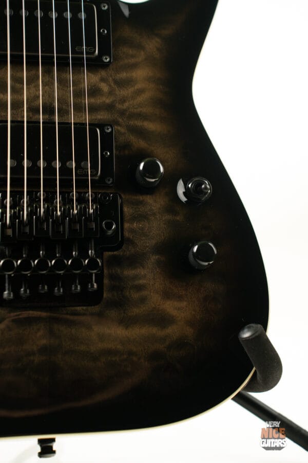 ESP E-II HORIZON FR-II See Thru Black Sunburst - Image 6