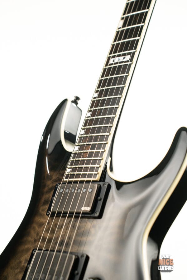 ESP E-II HORIZON FR-II See Thru Black Sunburst - Image 9