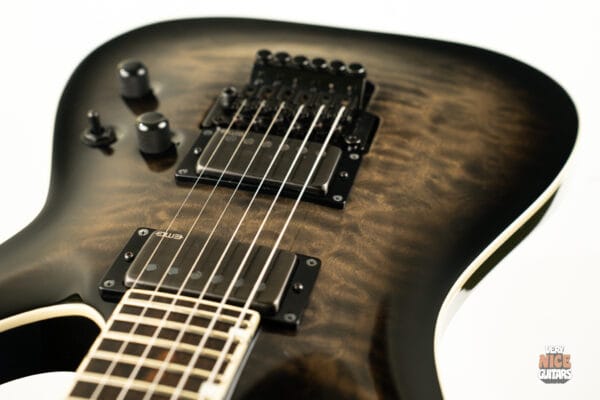 ESP E-II HORIZON FR-II See Thru Black Sunburst - Image 13