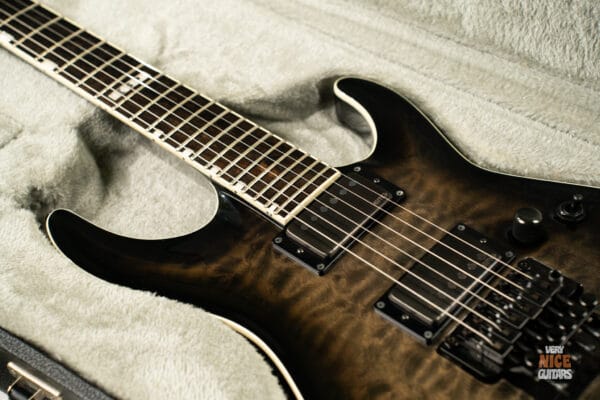ESP E-II HORIZON FR-II See Thru Black Sunburst - Image 24