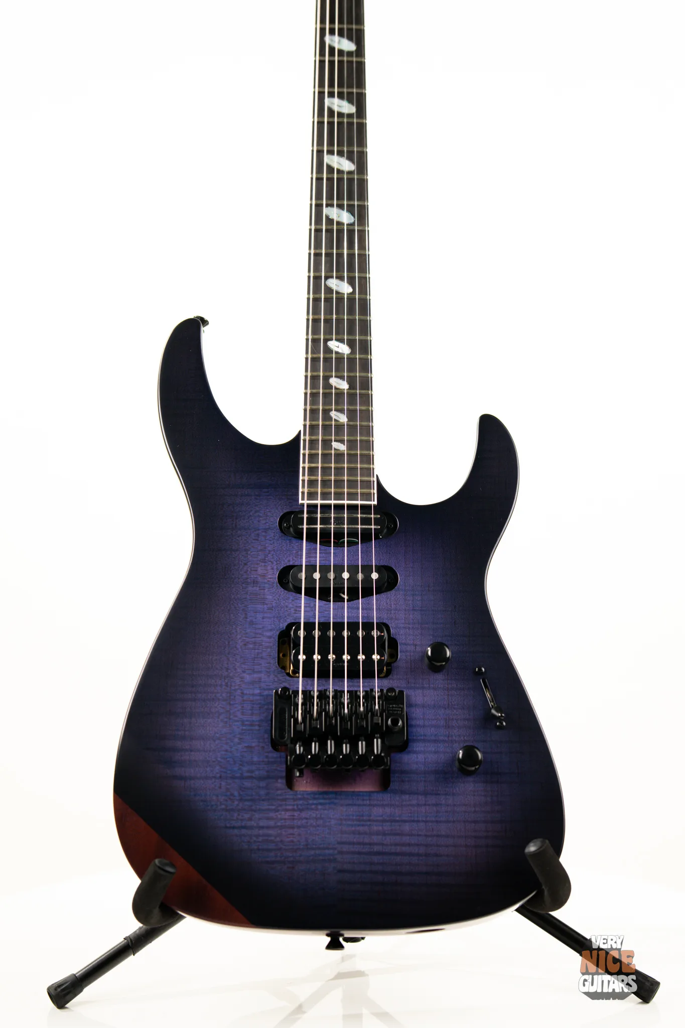 Caparison Dellinger Prototype Twilight Purple – Very Nice Guitars