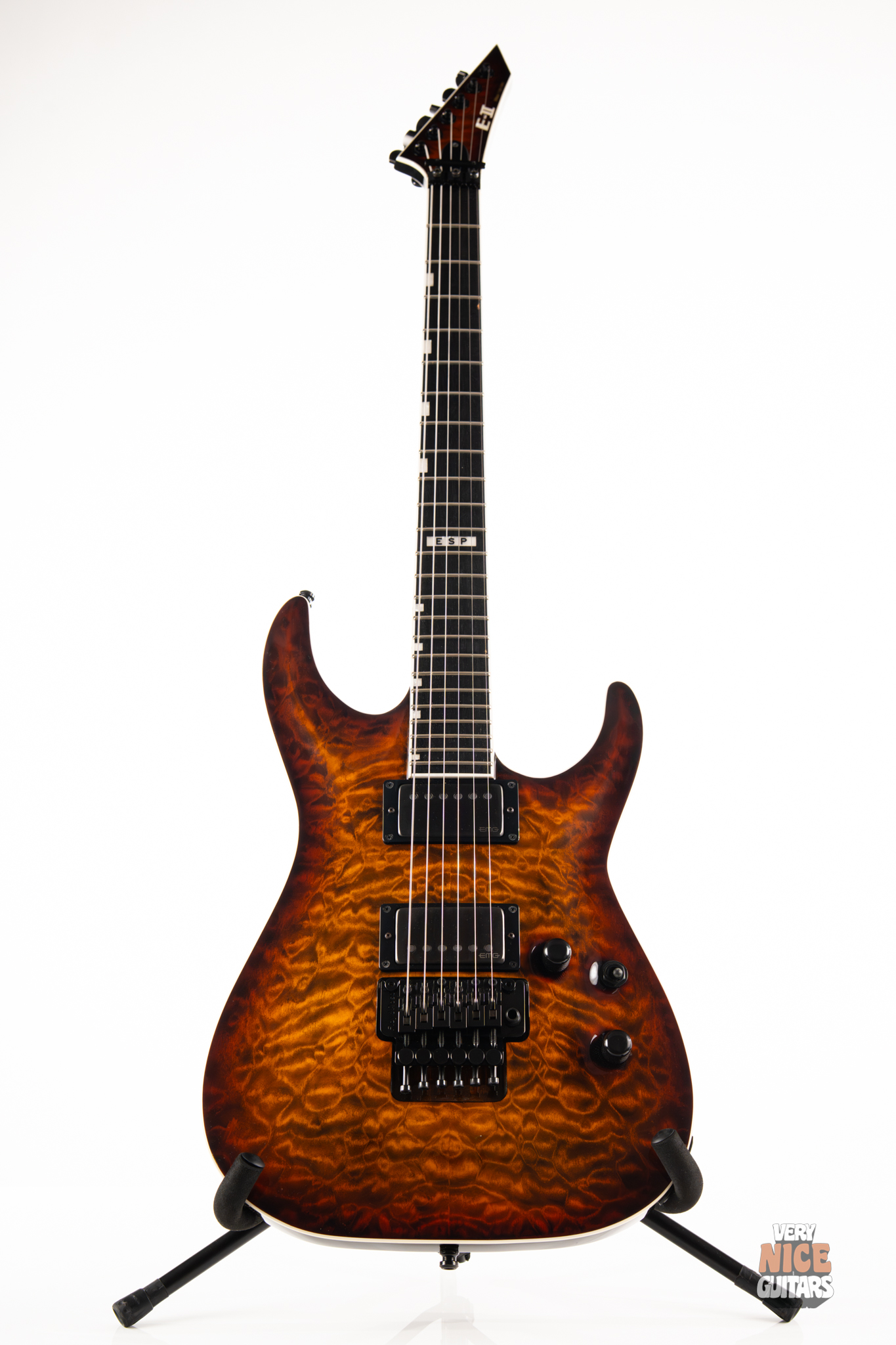 ESP E-II Horizon FR Tiger Eye Sunburst - Image 2