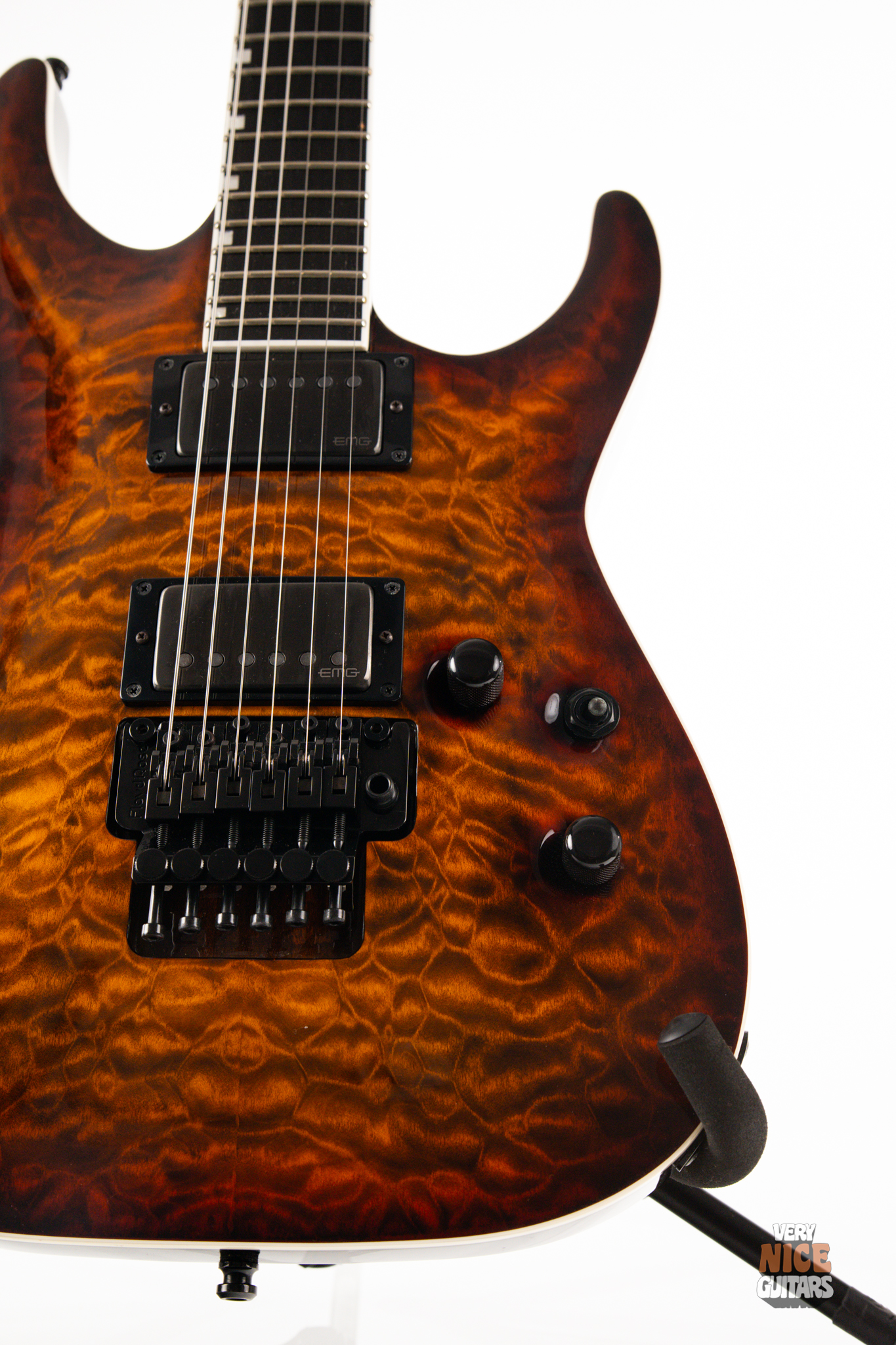 ESP E-II Horizon FR Tiger Eye Sunburst - Image 5