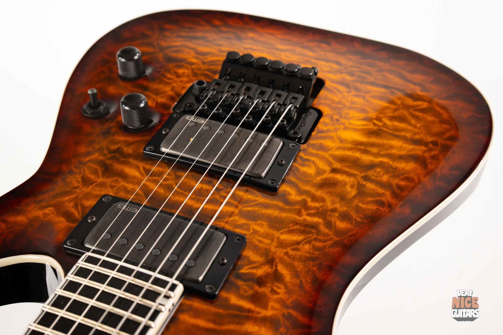 ESP E-II Horizon FR Tiger Eye Sunburst - Image 16