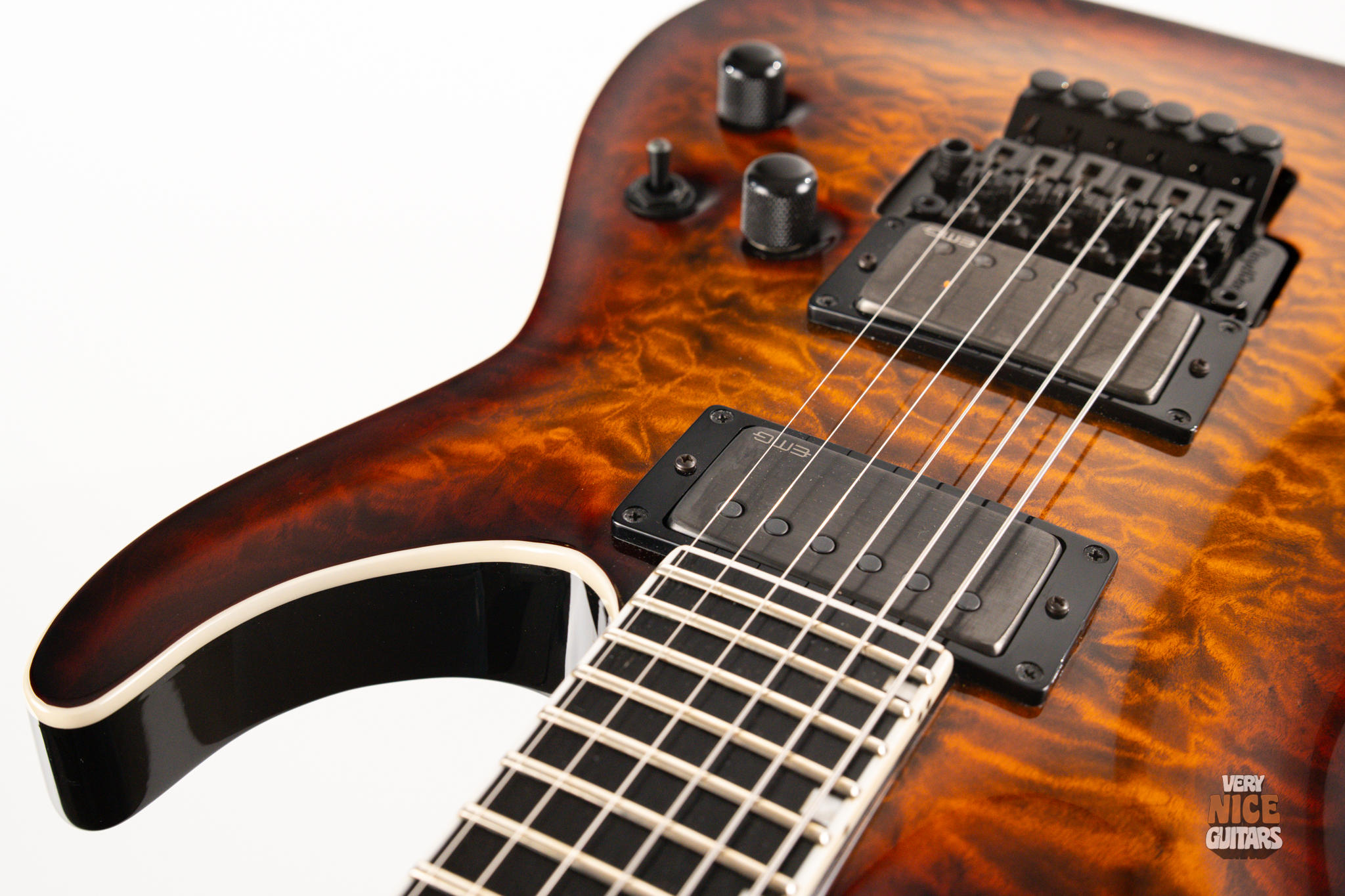 ESP E-II Horizon FR Tiger Eye Sunburst - Image 17