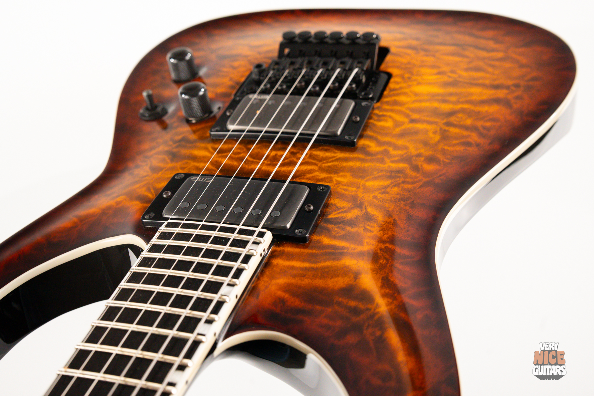 ESP E-II Horizon FR Tiger Eye Sunburst - Image 20