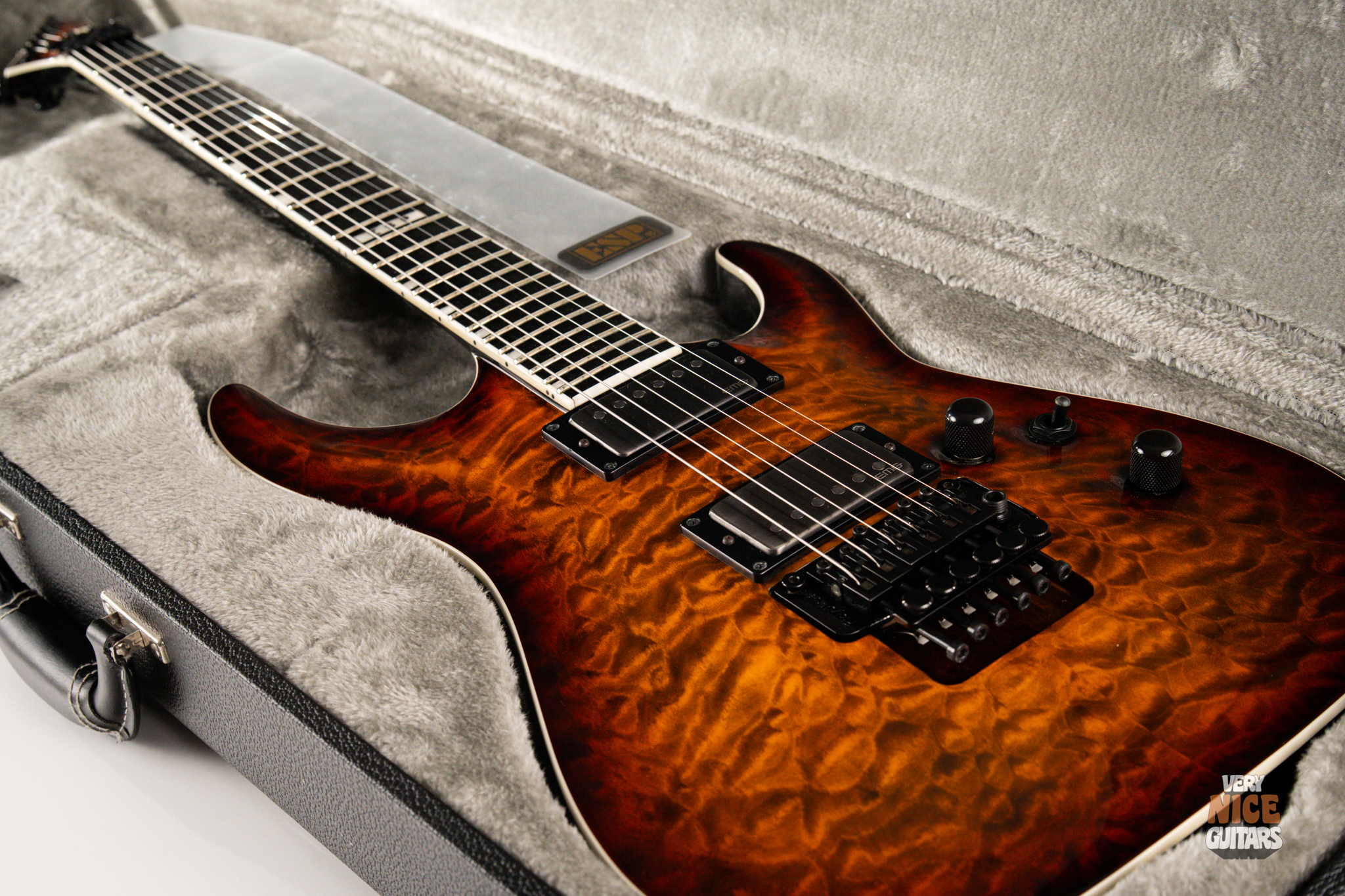 ESP E-II Horizon FR Tiger Eye Sunburst - Image 22
