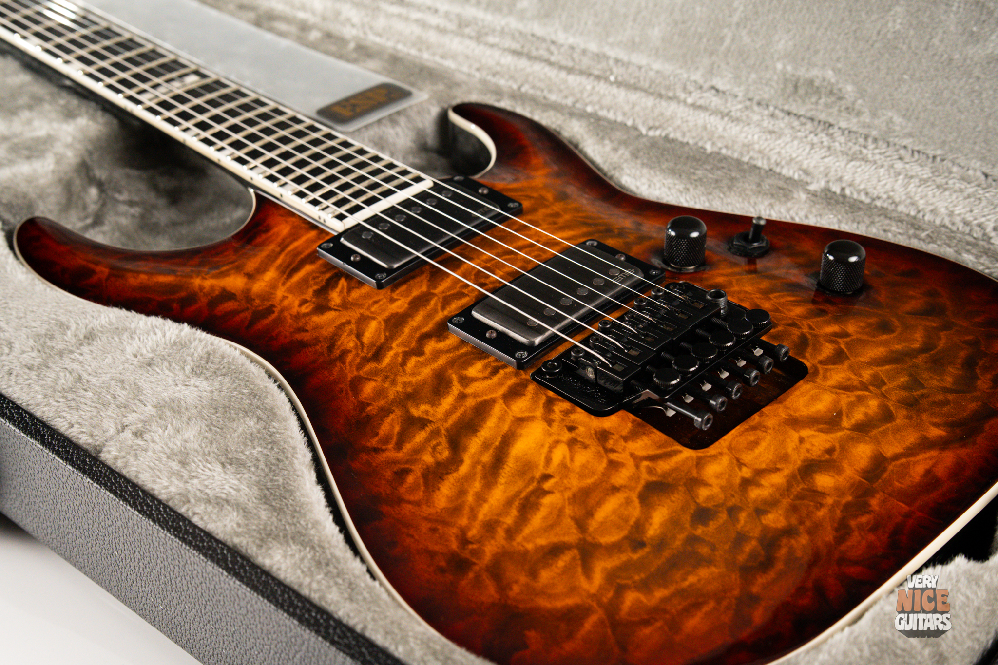 ESP E-II Horizon FR Tiger Eye Sunburst - Image 24