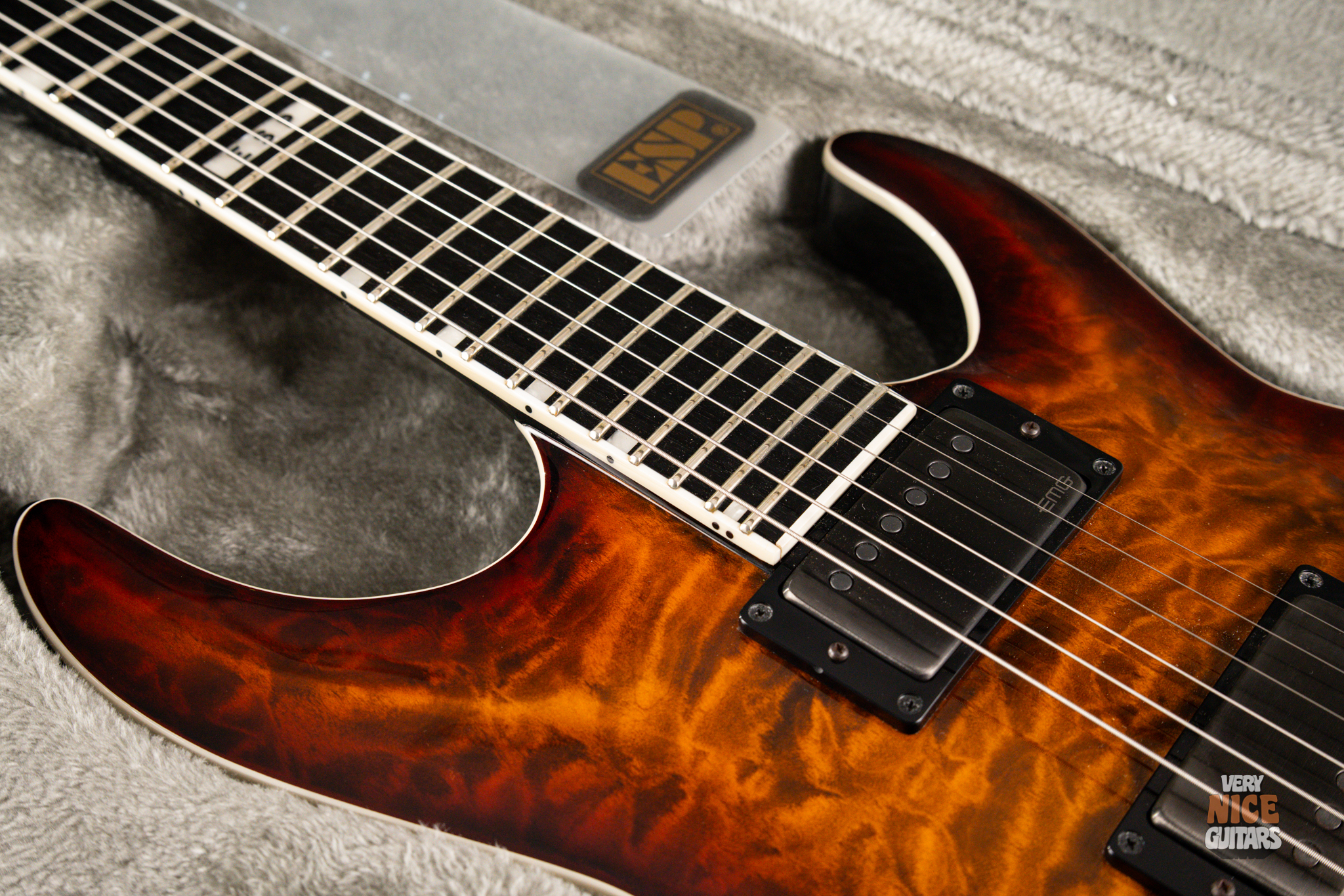 ESP E-II Horizon FR Tiger Eye Sunburst - Image 26