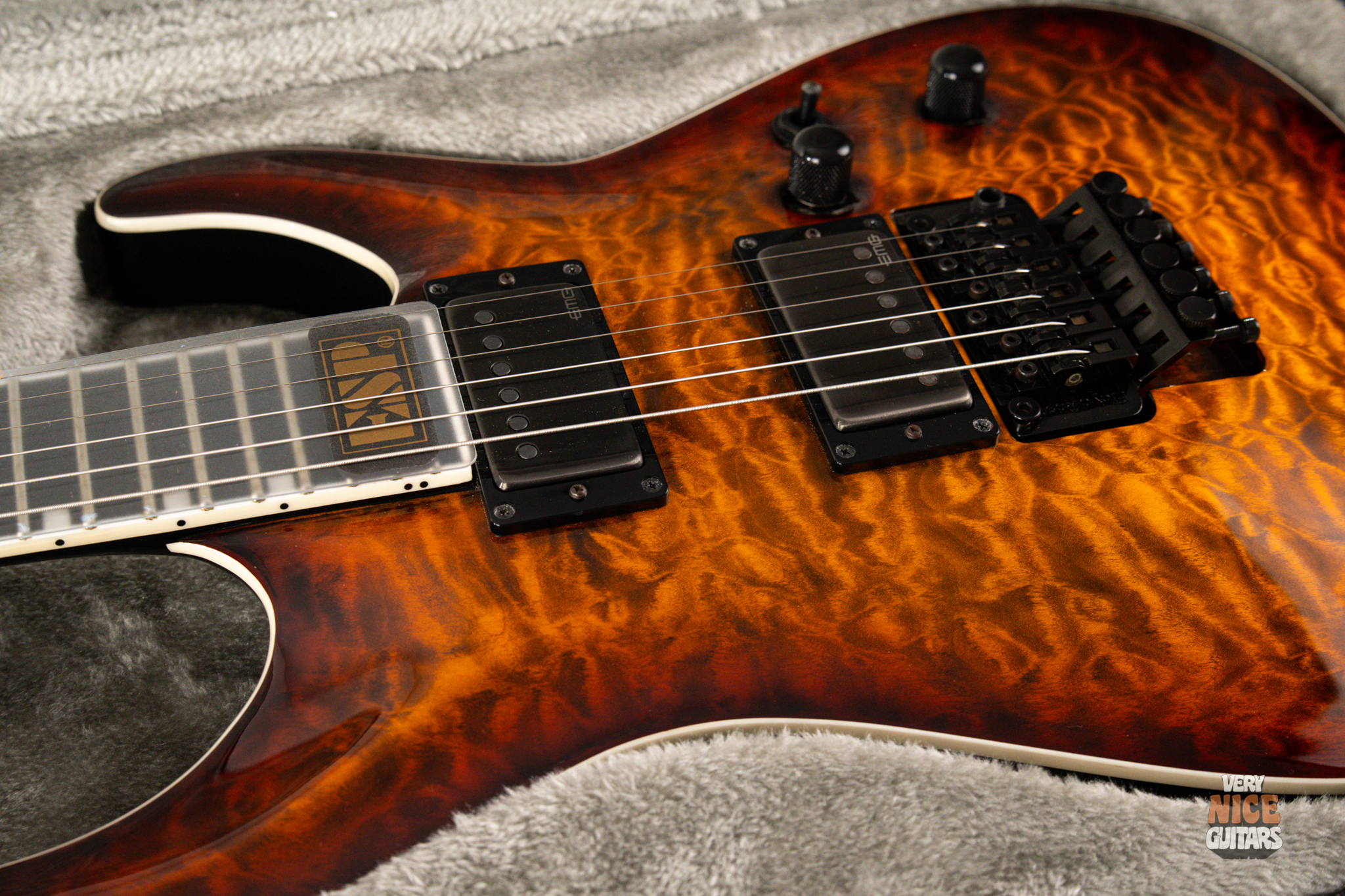 ESP E-II Horizon FR Tiger Eye Sunburst - Image 28