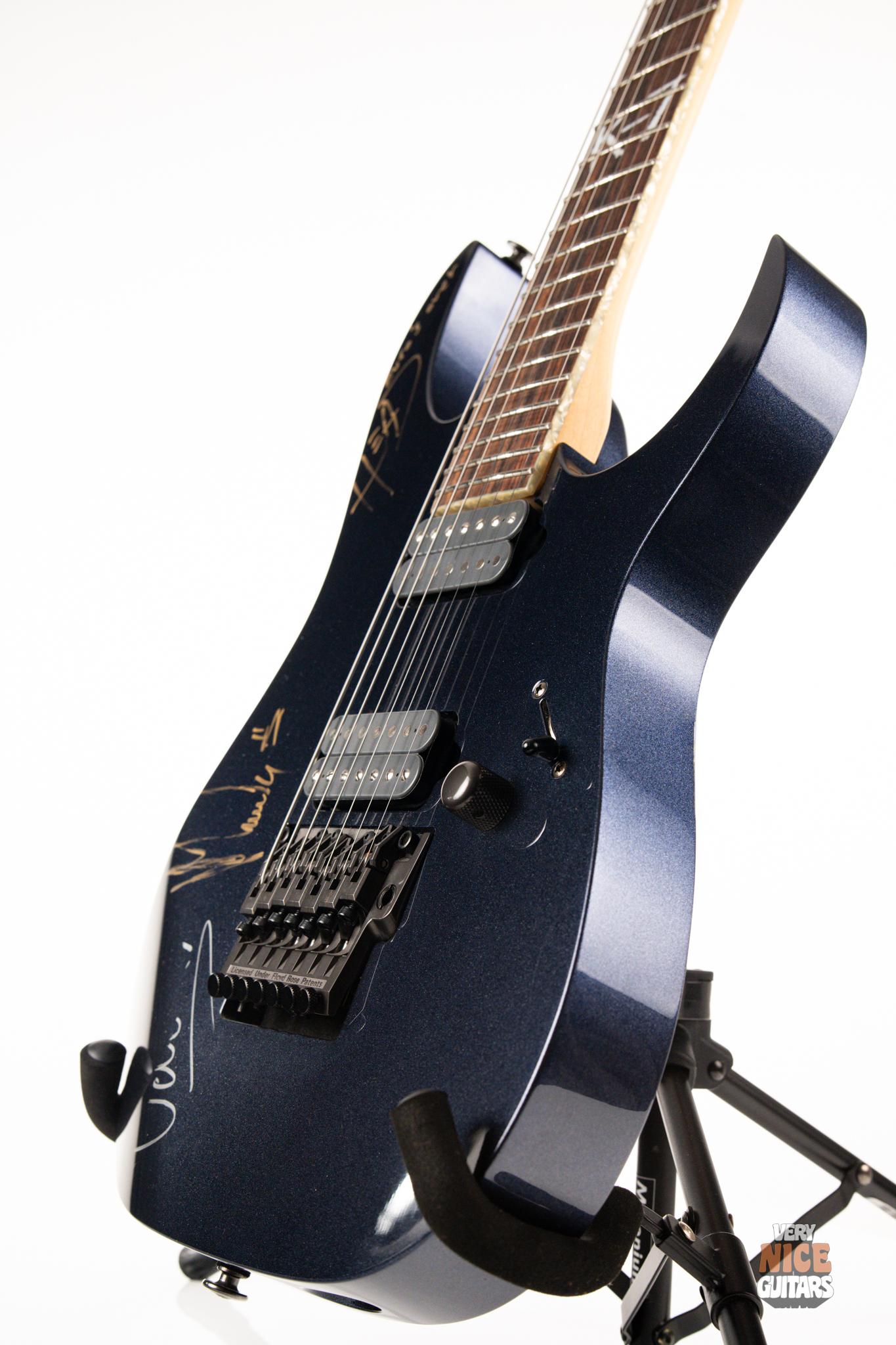 Ibanez K7 Fire Spark Blue - Image 4