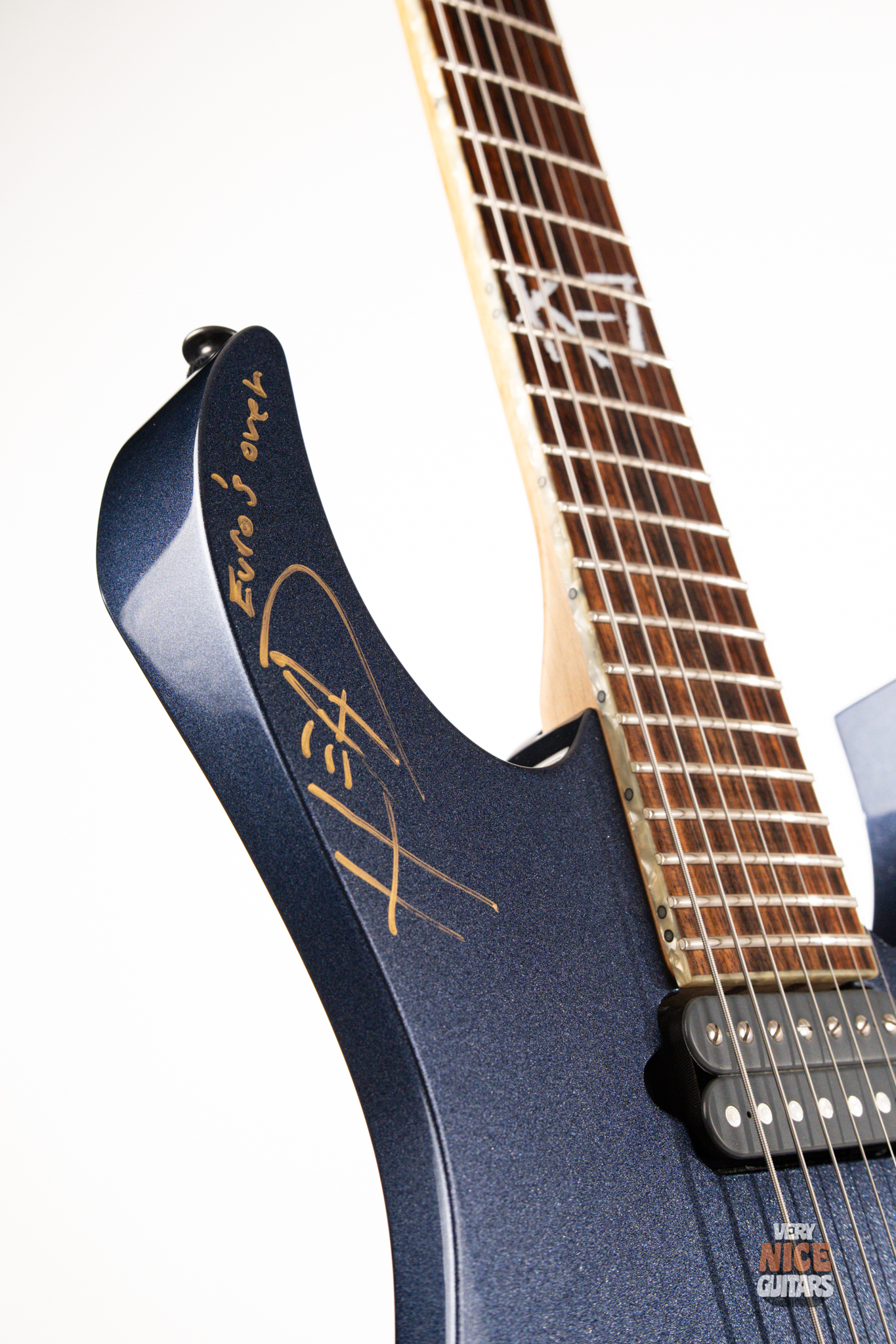 Ibanez K7 Fire Spark Blue - Image 6