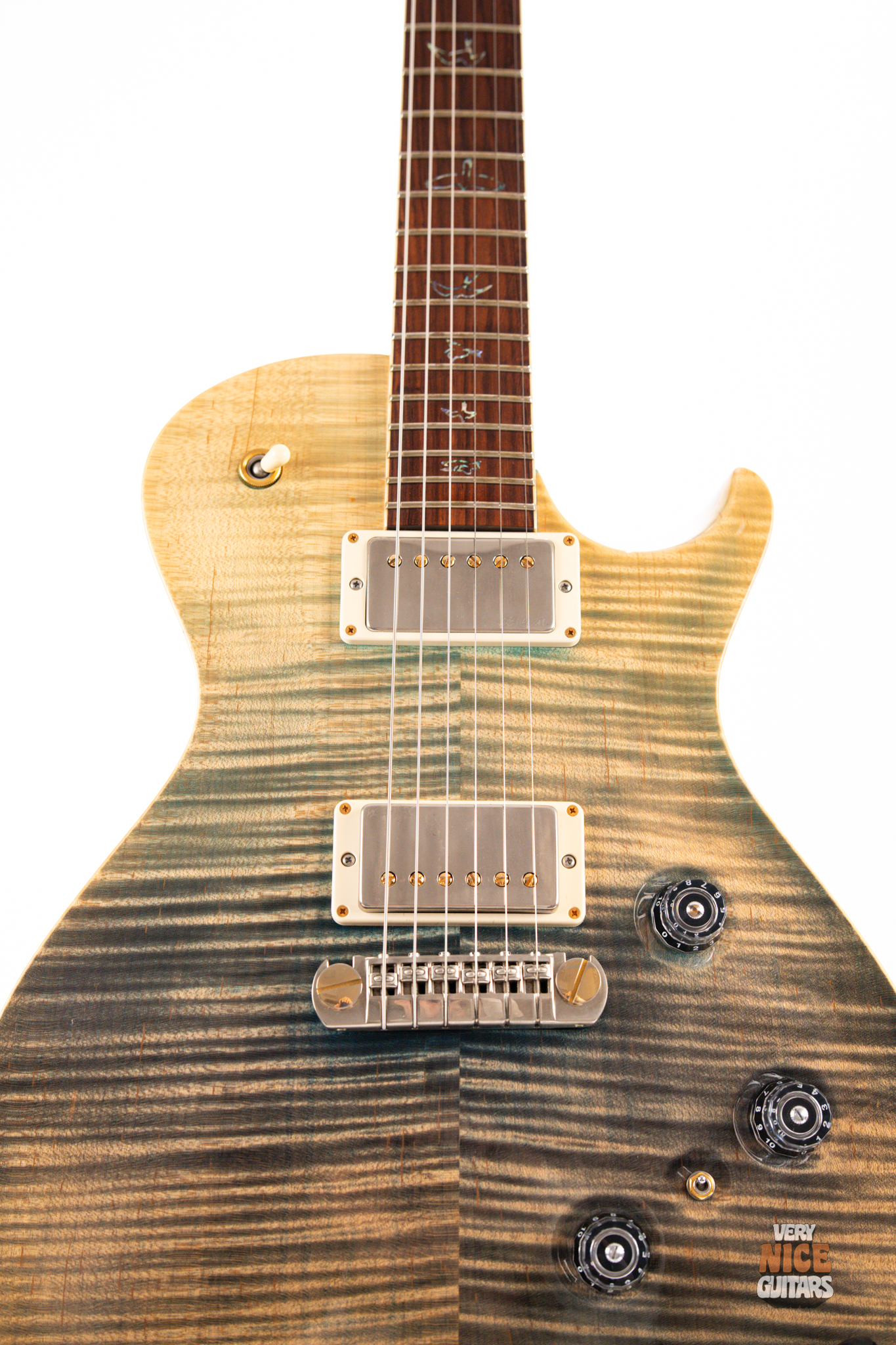 PRS P245 Wood Library Faded Blue Jean - Image 4