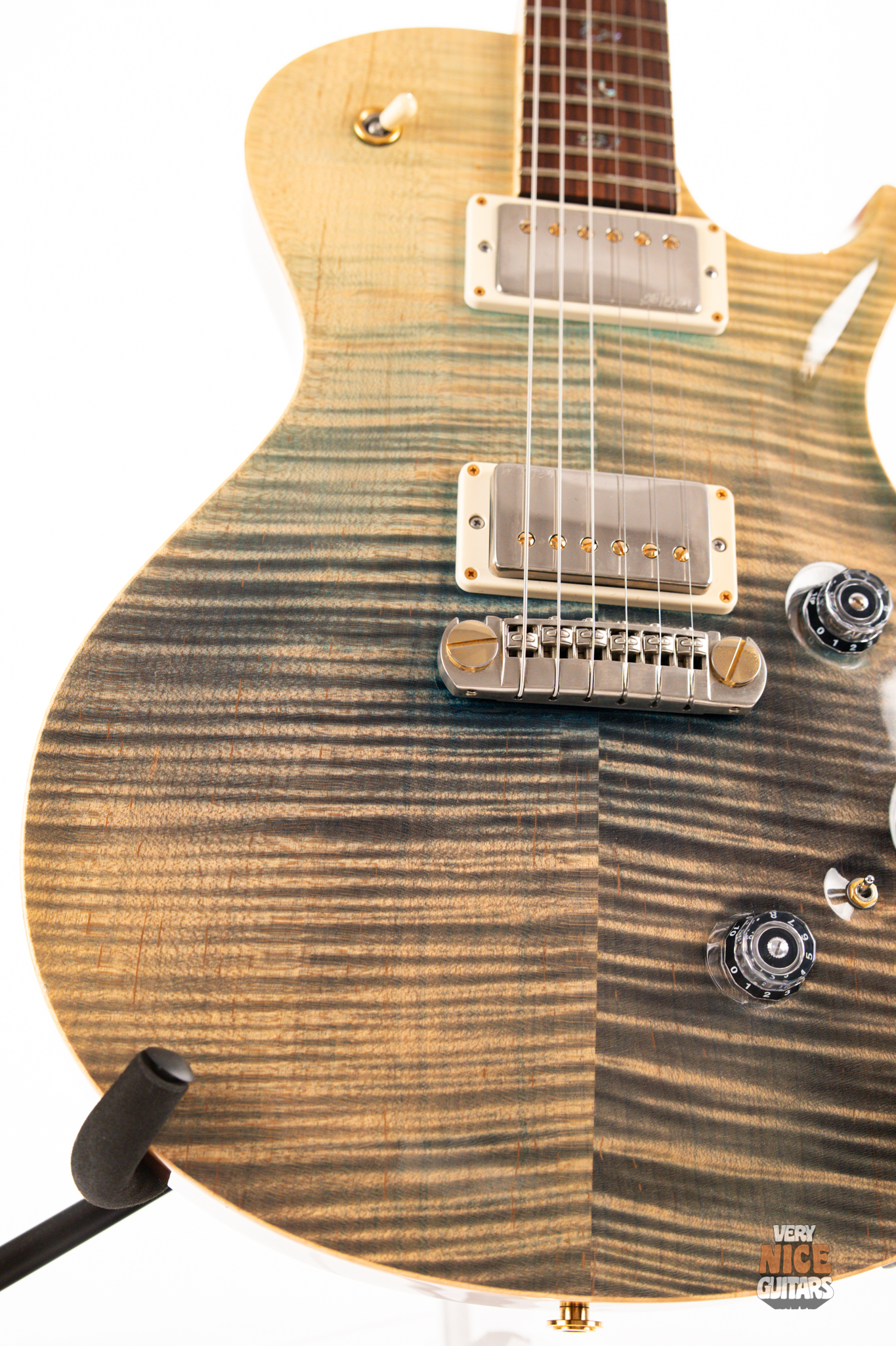 PRS P245 Wood Library Faded Blue Jean - Image 6