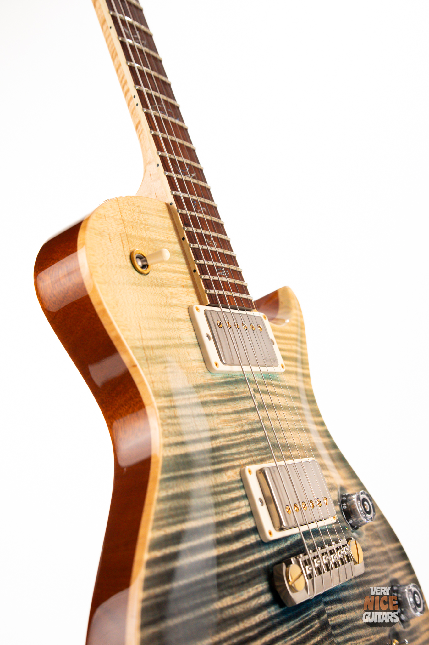 PRS P245 Wood Library Faded Blue Jean - Image 8