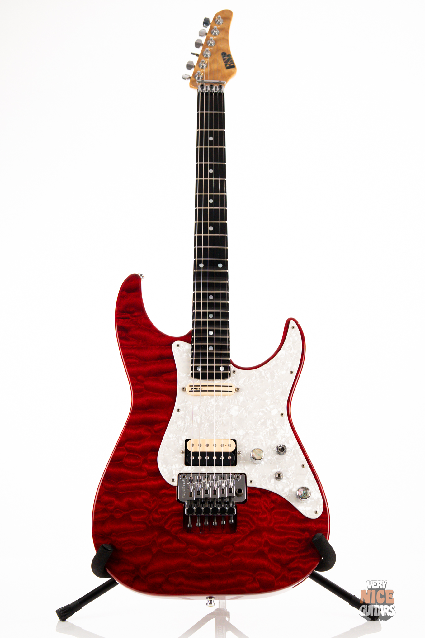 ESP Craft House Red Quilted Maple Top - Image 2