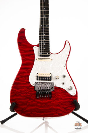 ESP Craft House Red Quilted Maple Top
